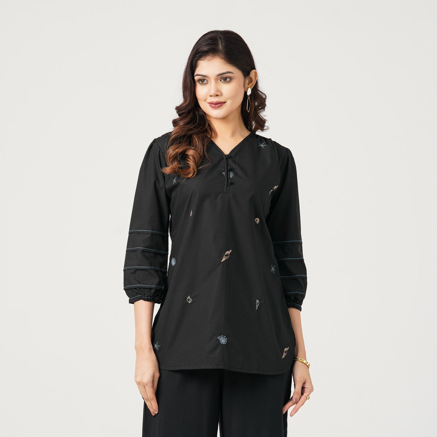 Women’s Cotton Embroidered Top