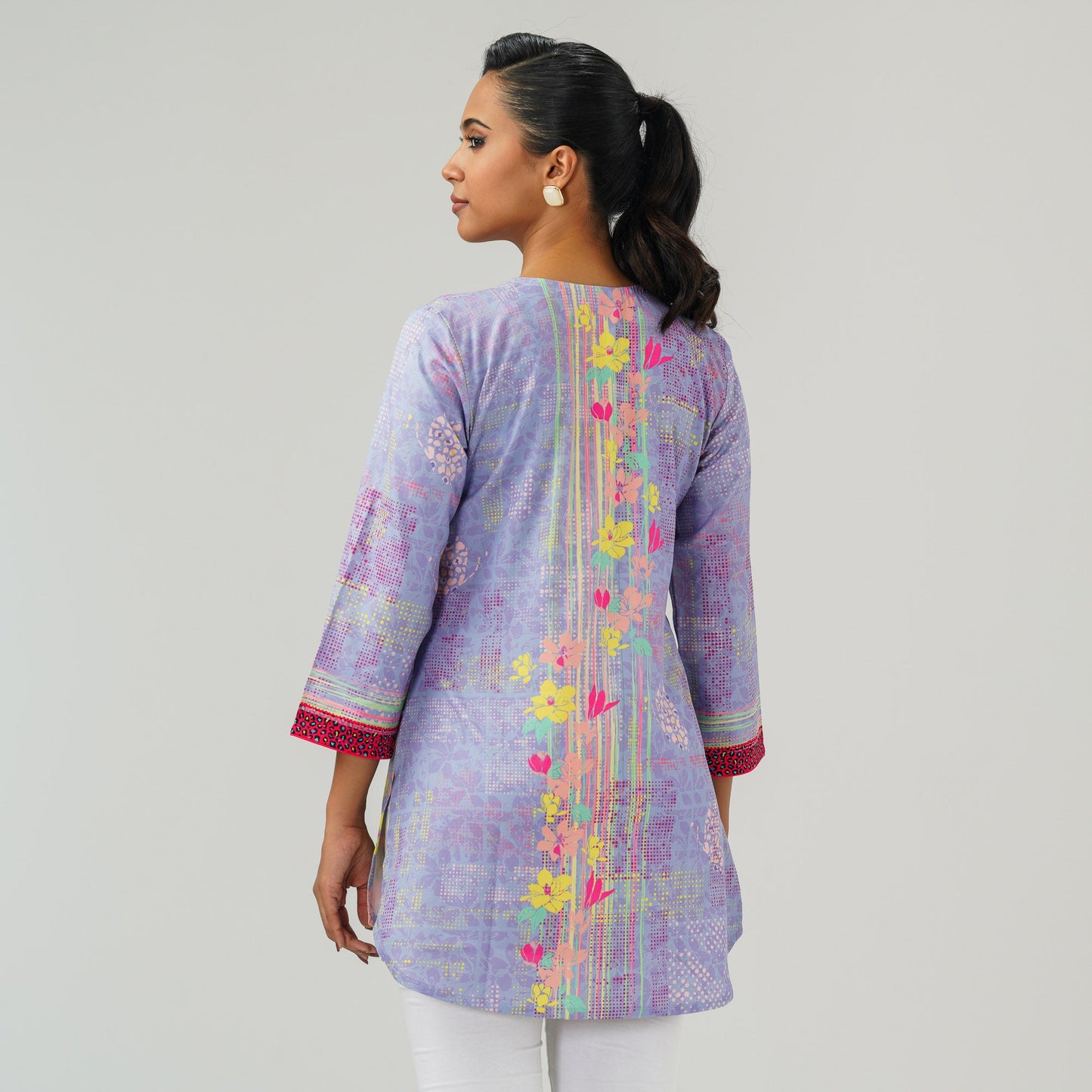 Ethnic Lavender  Tunic