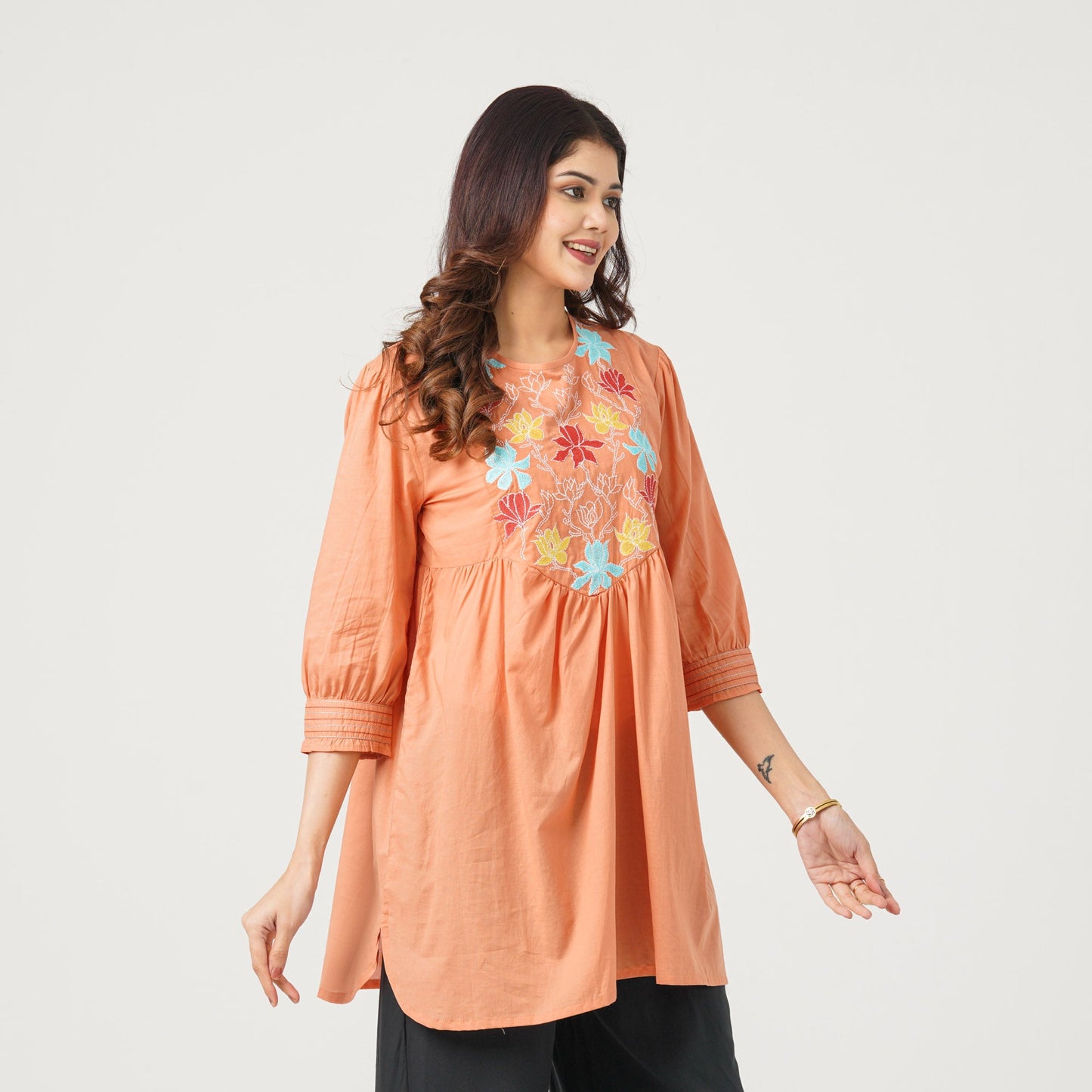 Women’s Cotton Embroidered Tunic