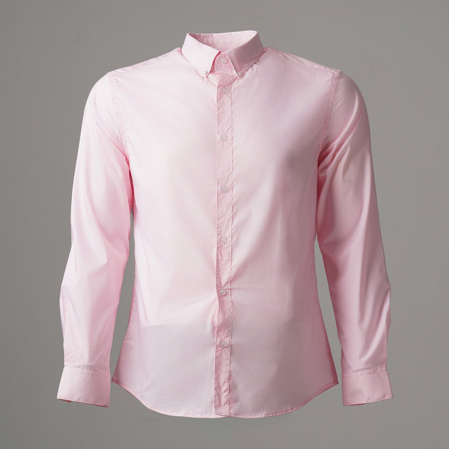 Mens Pink Formal Shirt