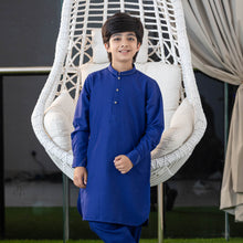 Load image into Gallery viewer, Boys Blue Kabli Set
