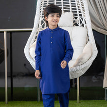 Load image into Gallery viewer, Boys Blue Kabli Set
