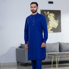 Load image into Gallery viewer, Men&#39;s Royal-Blue Kabli Set
