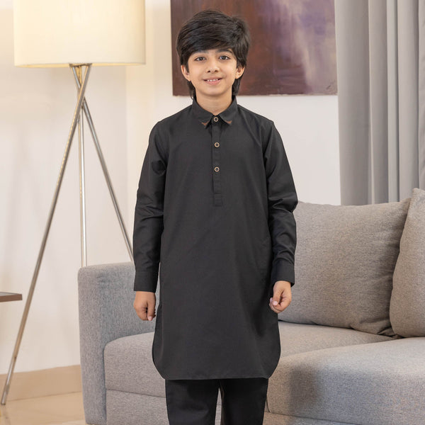 Boys Black Luxe Kabli