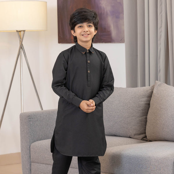 Boys Black Luxe Kabli