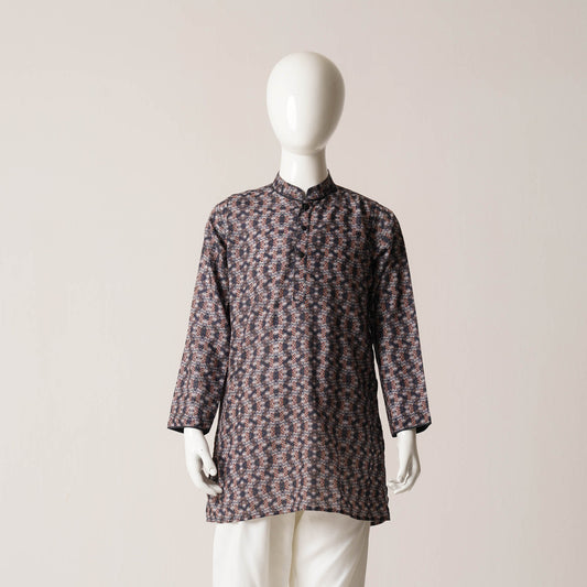 Boys Panjabi-Dark Blue