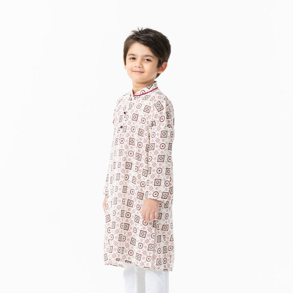 Boys Printed Panjabi