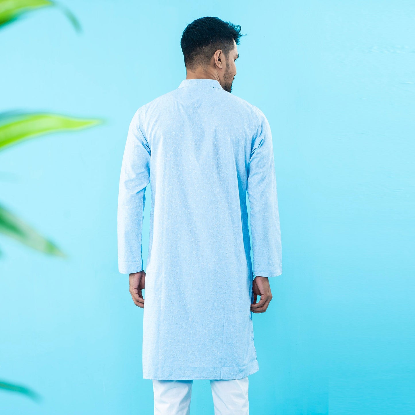 Mens Panjabi- Sky Blue