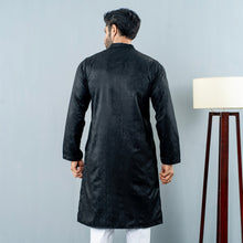 Load image into Gallery viewer, Mens Basic Panjabi- Black
