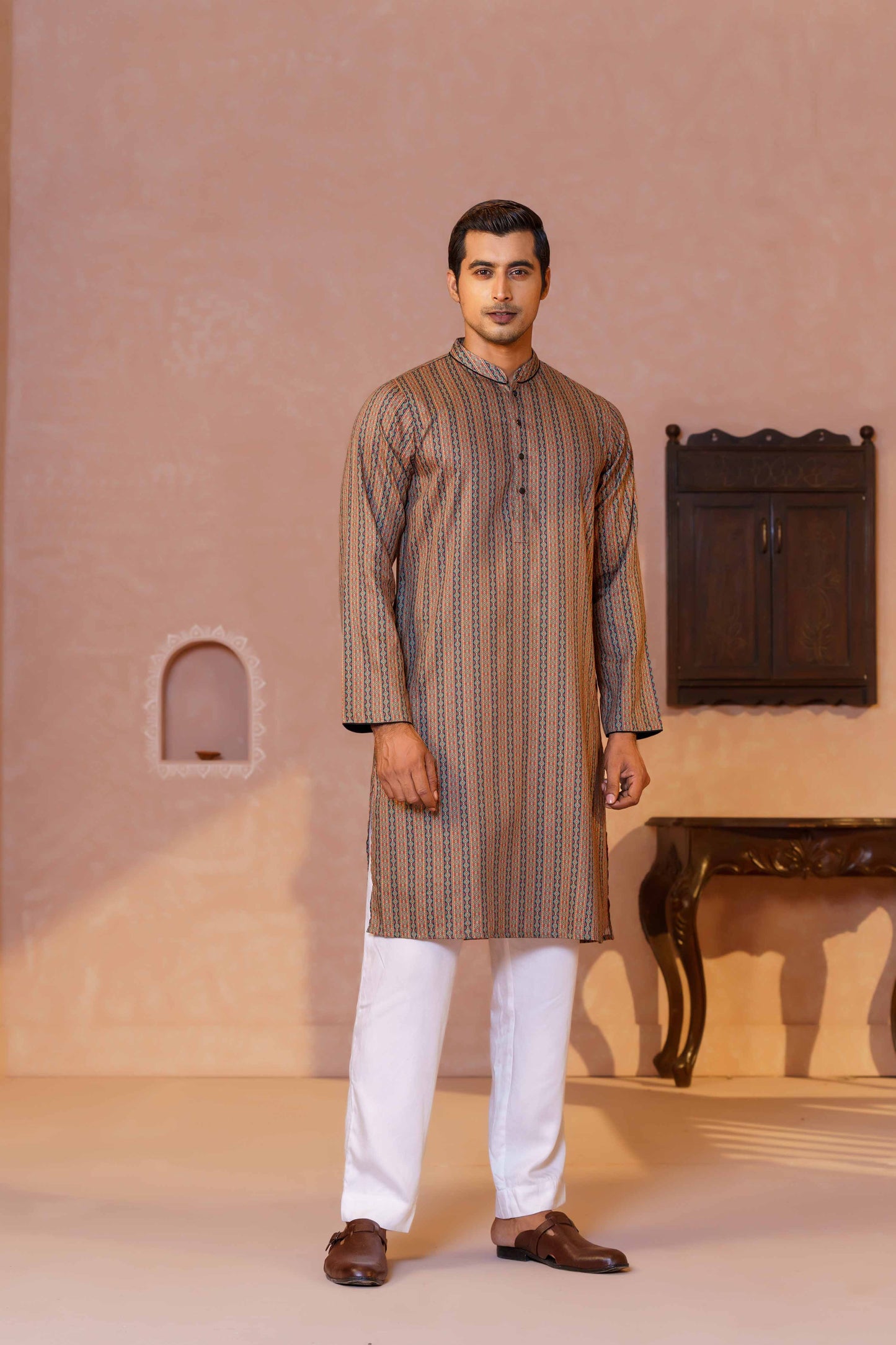 Mens Basic Panjabi- Multi