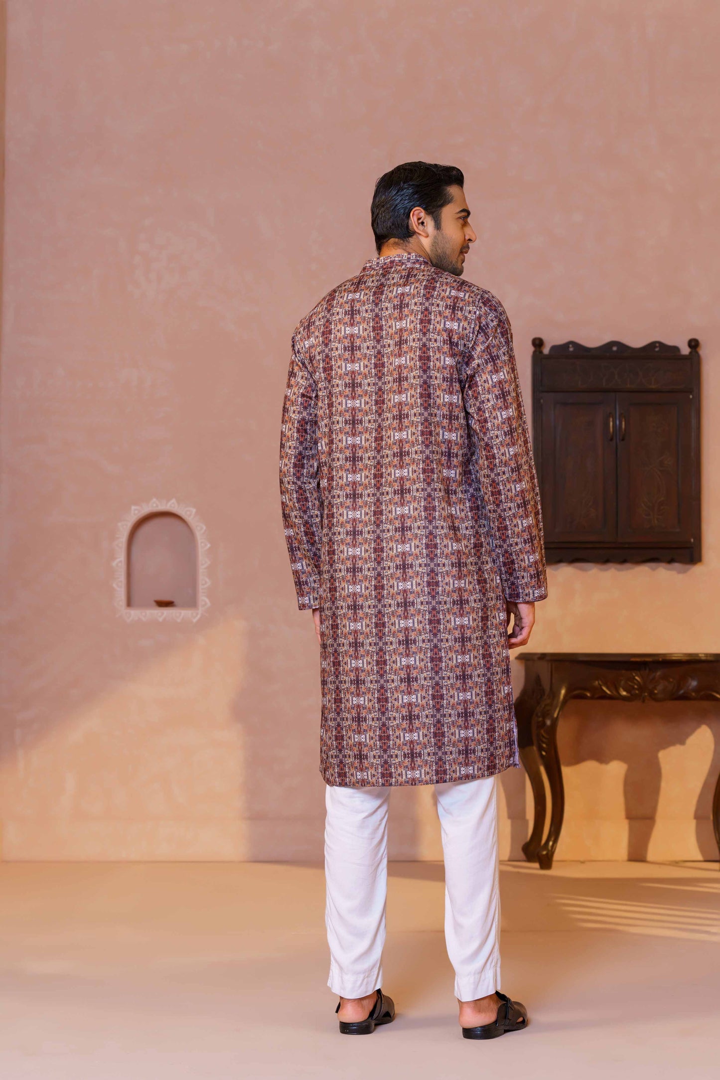 MENS BASIC PANJABI- MULTI COLOR