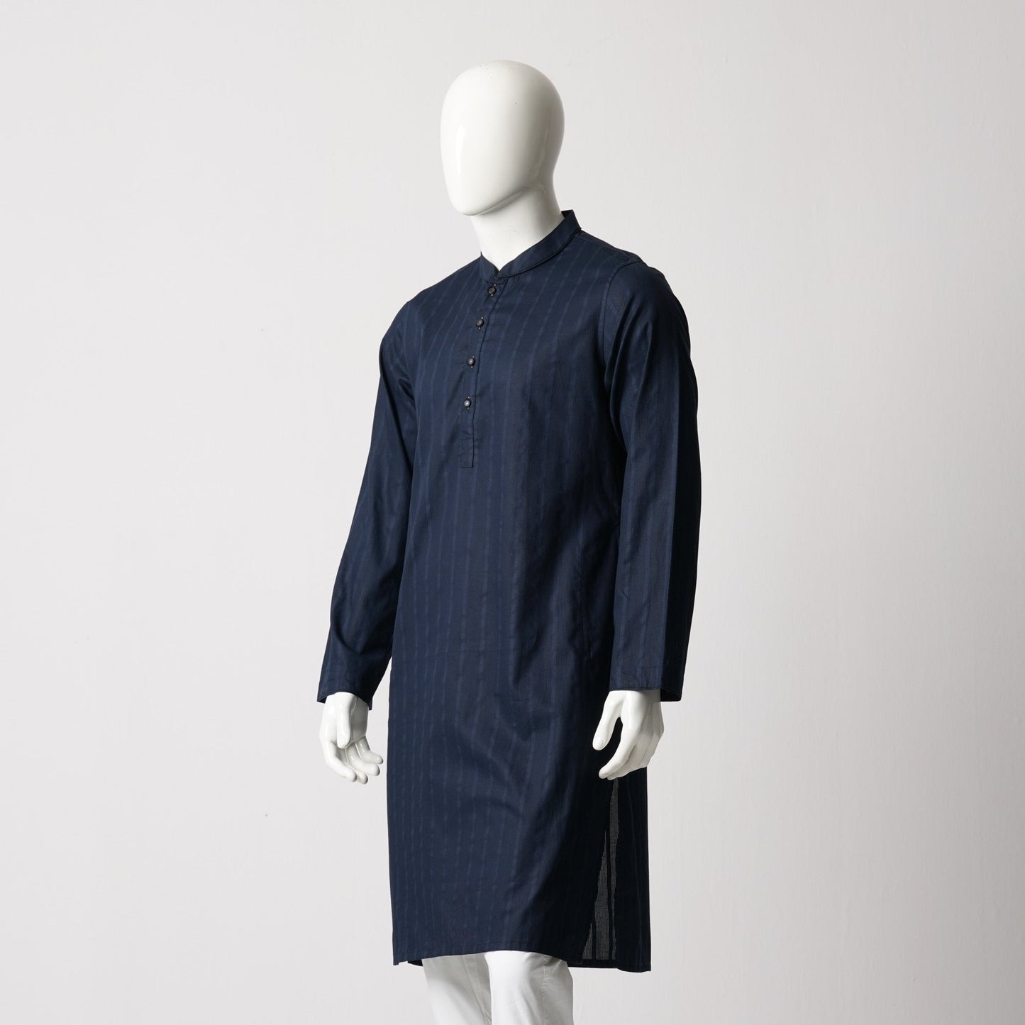 MENS BASIC PANJABI-BLUE