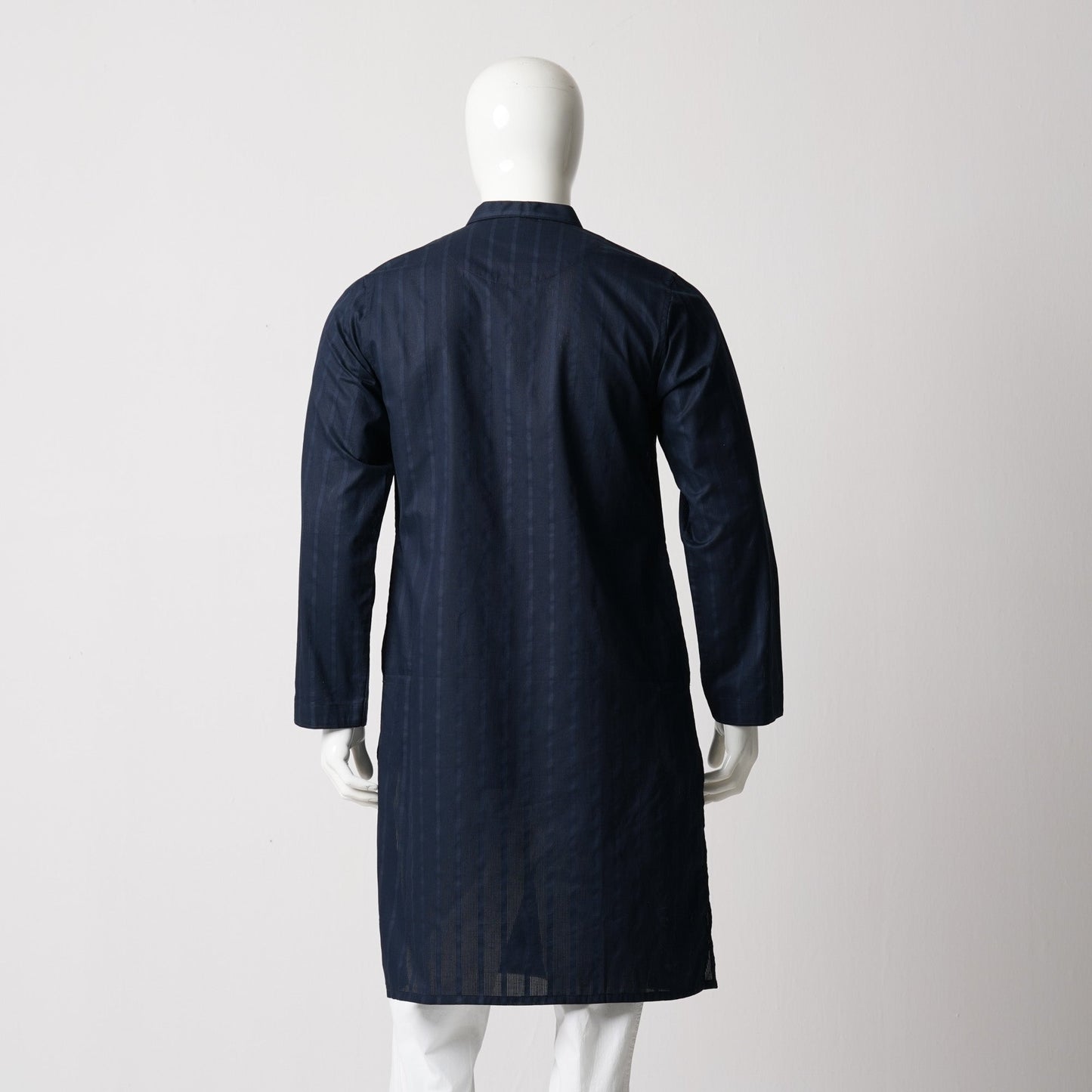 MENS BASIC PANJABI-BLUE