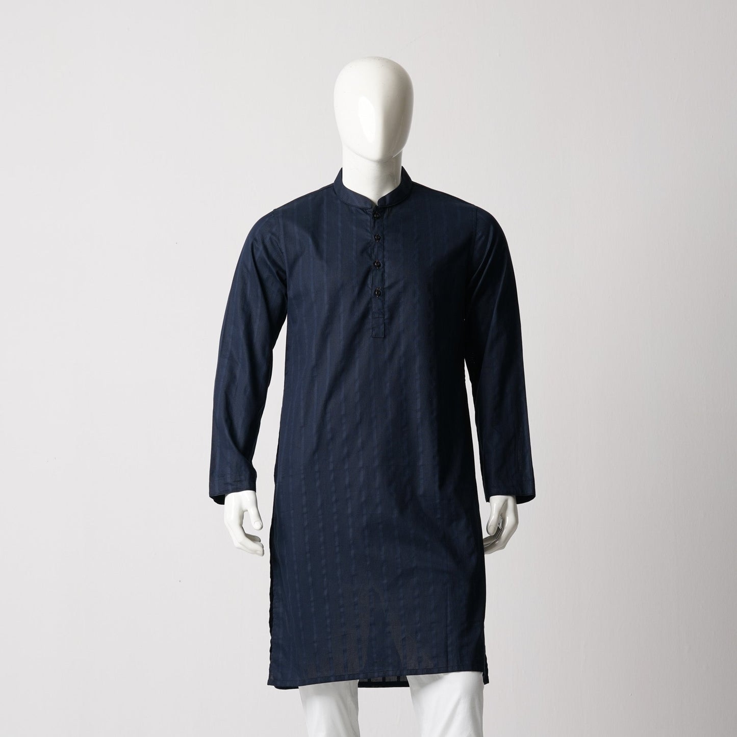 MENS BASIC PANJABI-BLUE