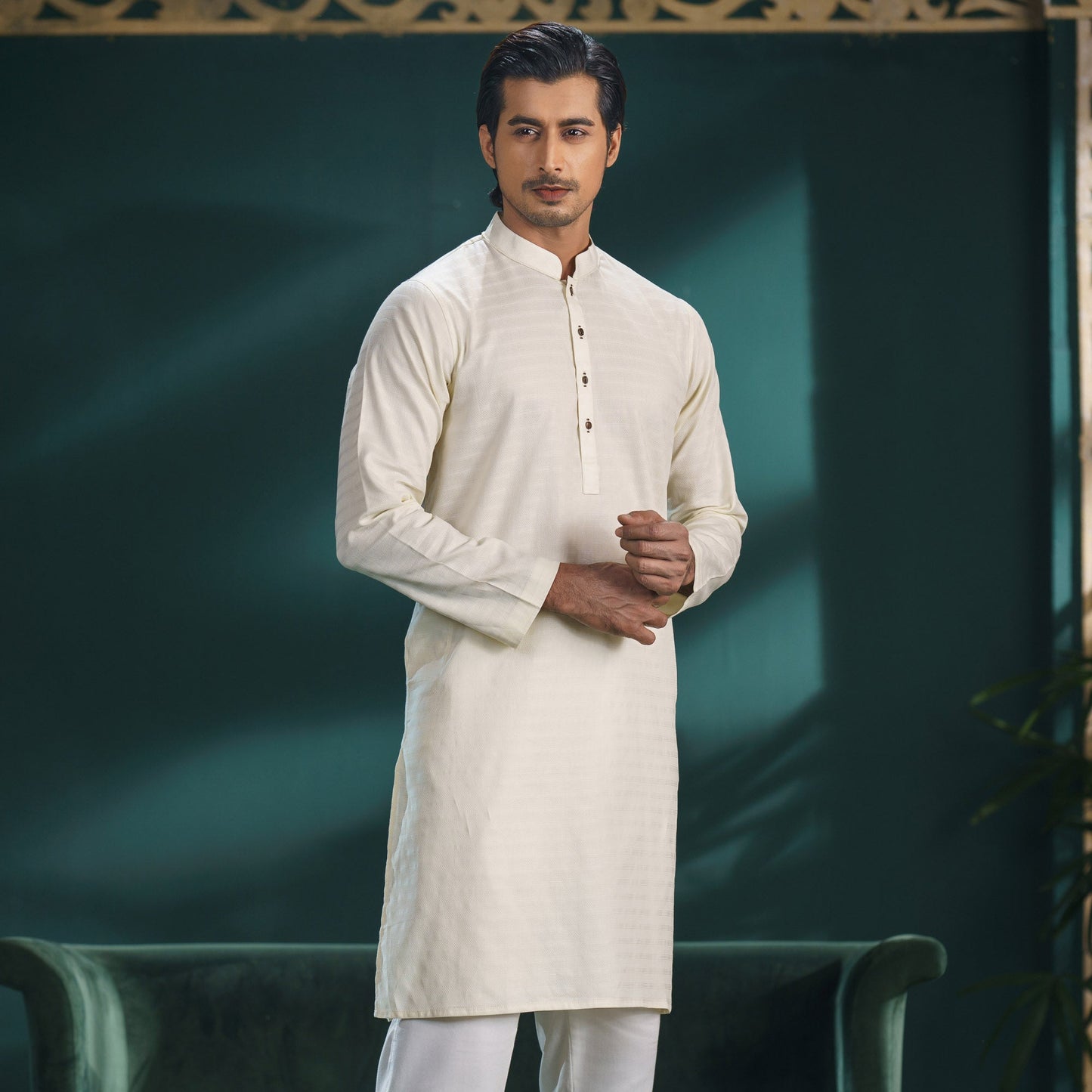 Men's Sand Dollar Panjabi