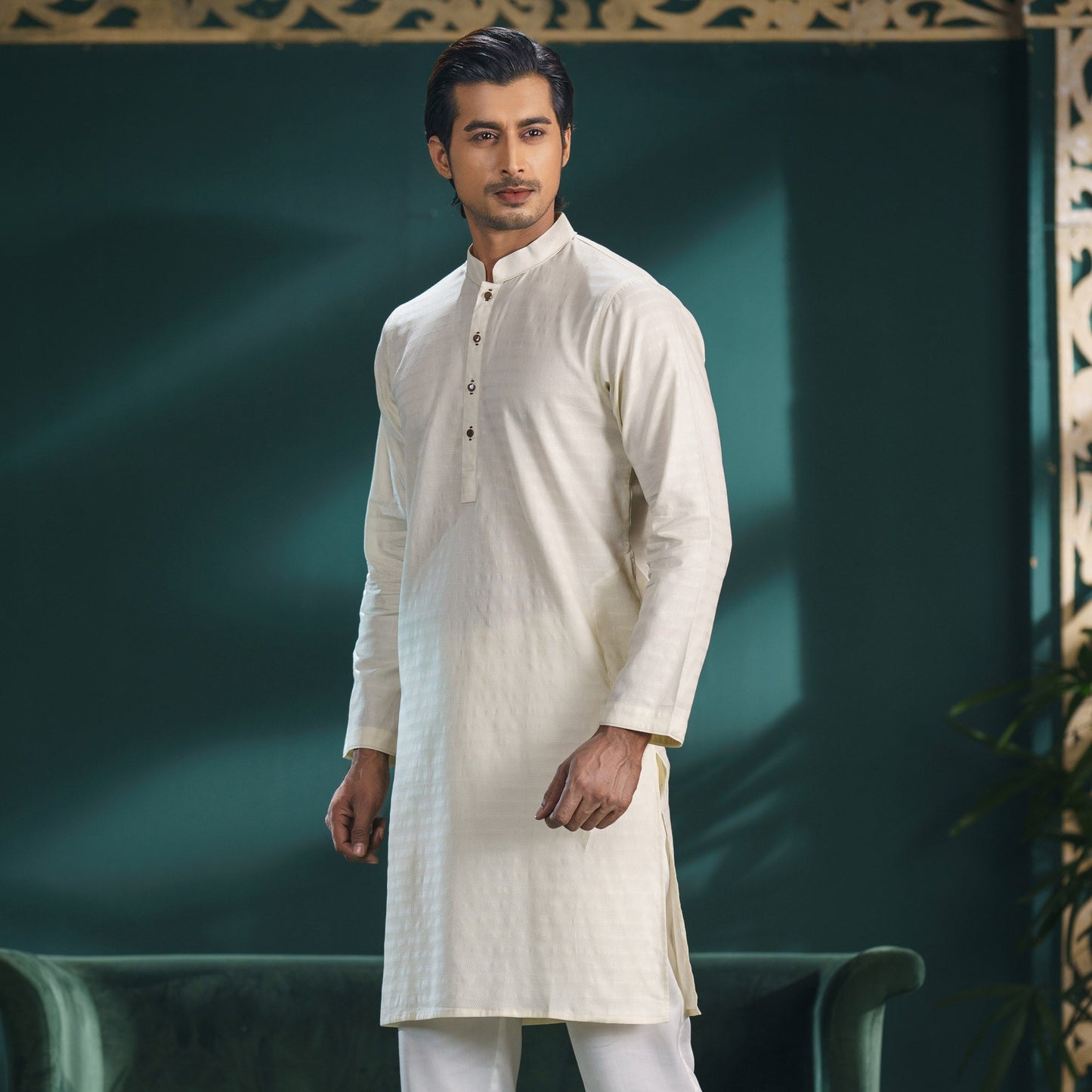 Men's Sand Dollar Panjabi
