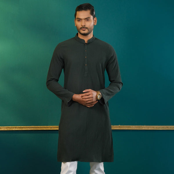 Men’s Green Basic Panjabi