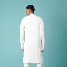 Load image into Gallery viewer, MENS BASIC PANJABI-WHITE
