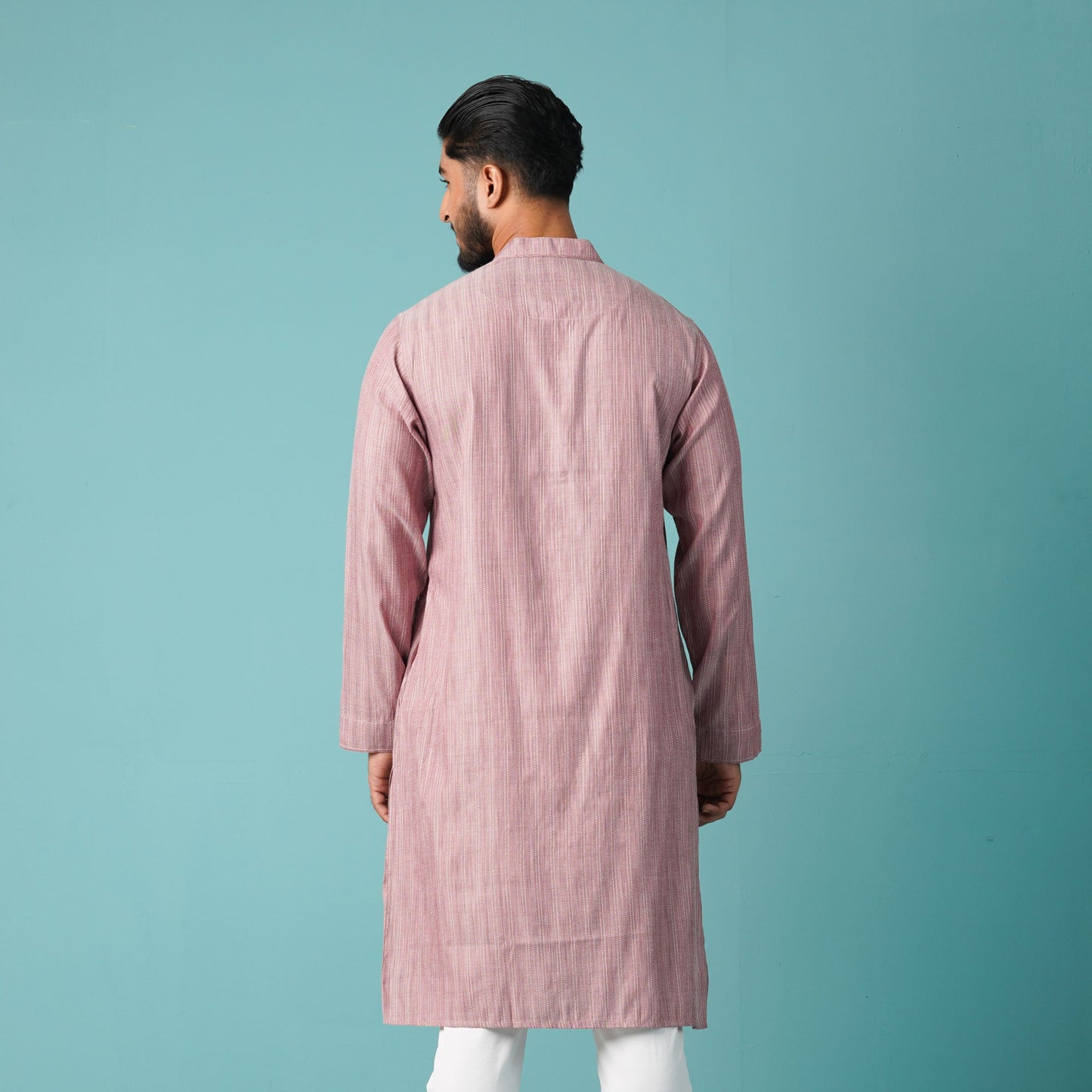 Mens Red Basic Panjabi