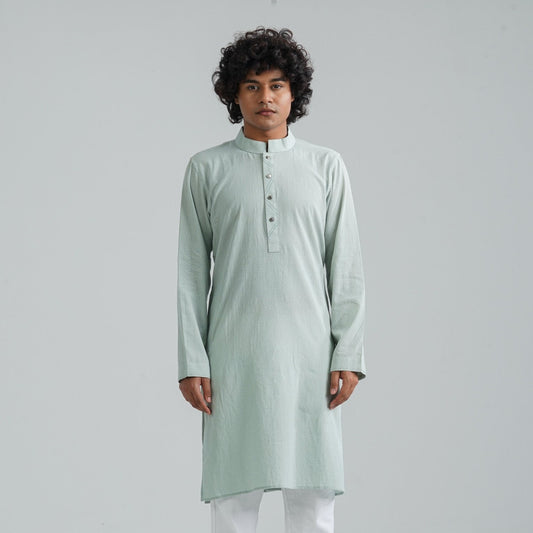 Men's Pale Green Panjabi