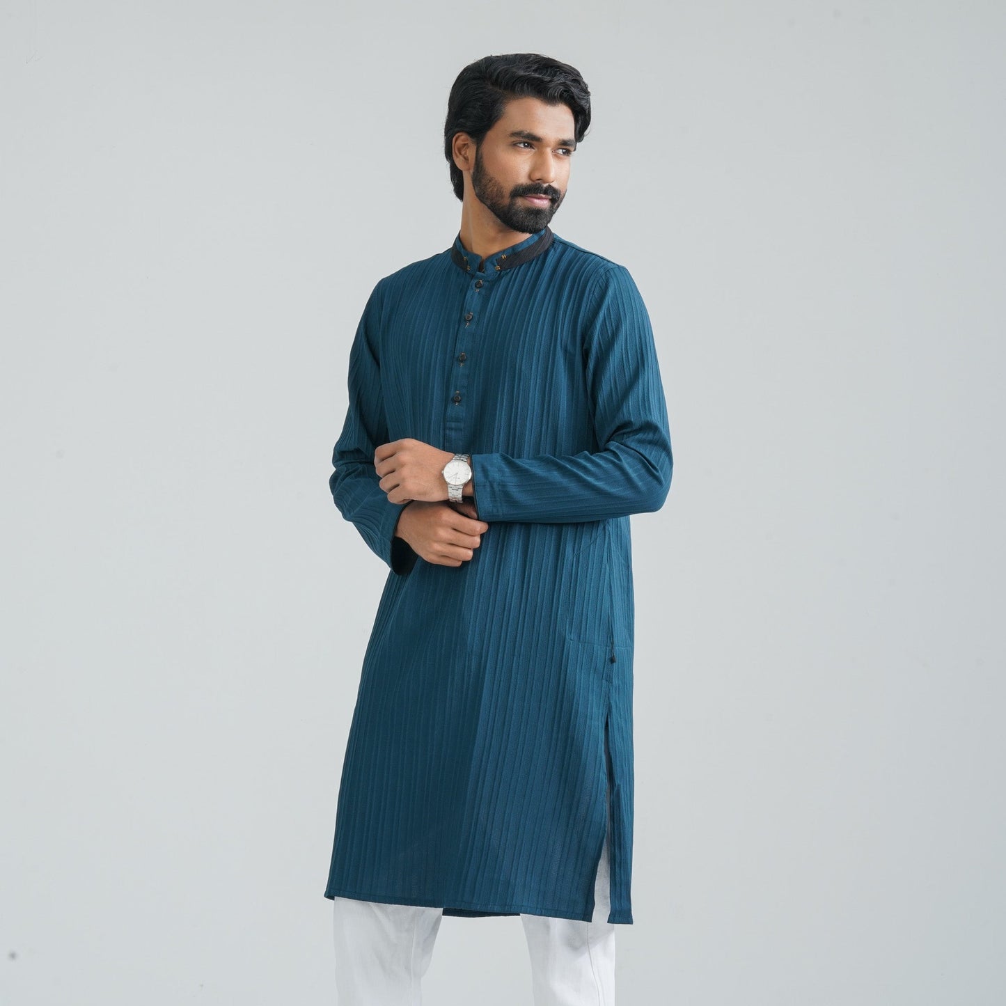 Men’s Teal Premium Panjabi