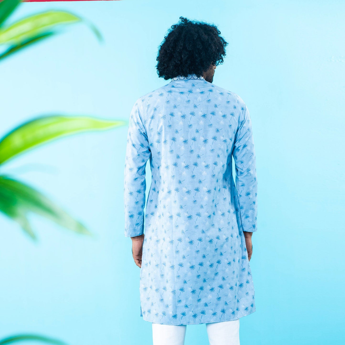 Mens Panjabi- Pale Blue