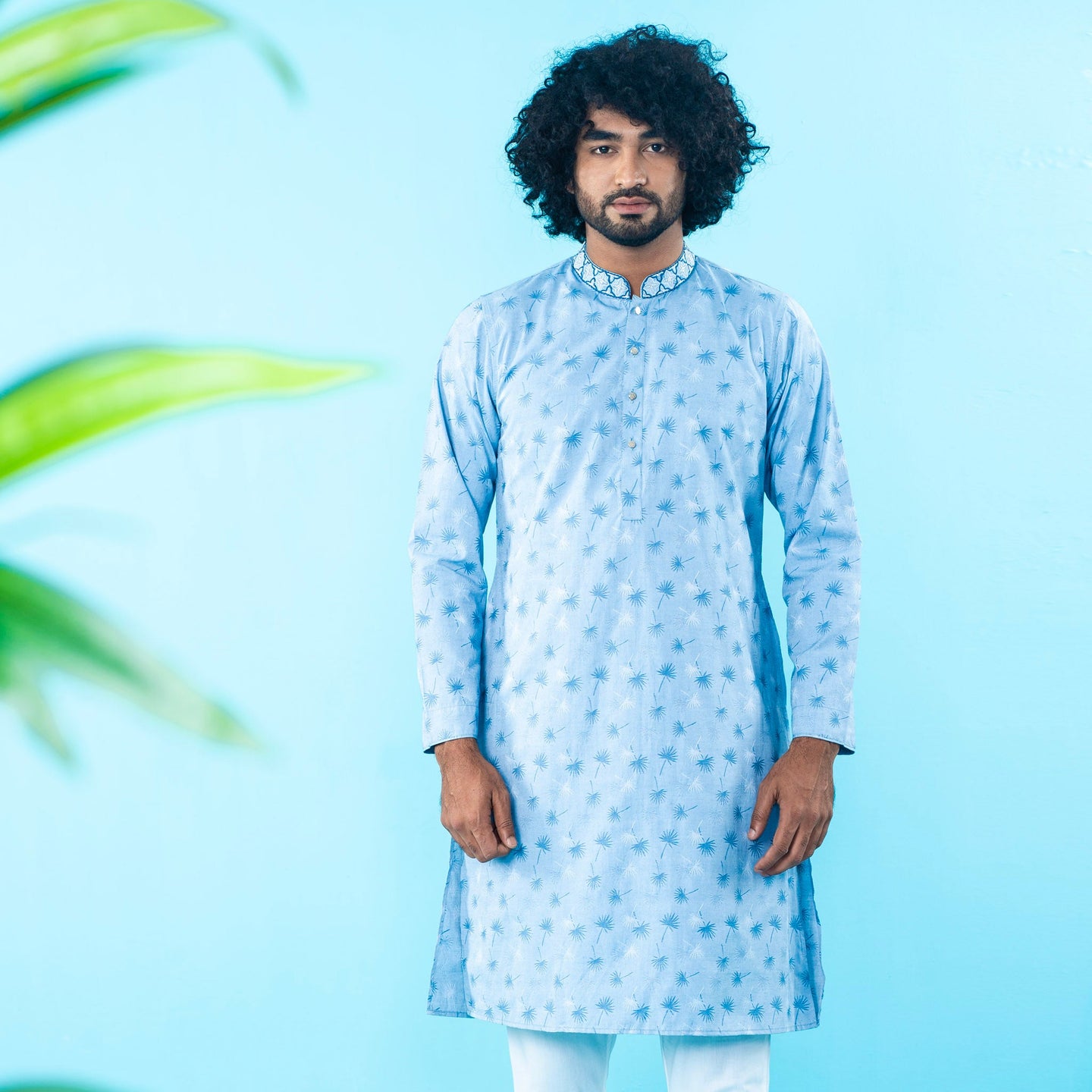 Mens Panjabi- Pale Blue