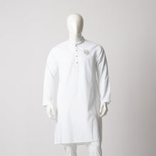 Load image into Gallery viewer, MENS PANJABI-WHITE
