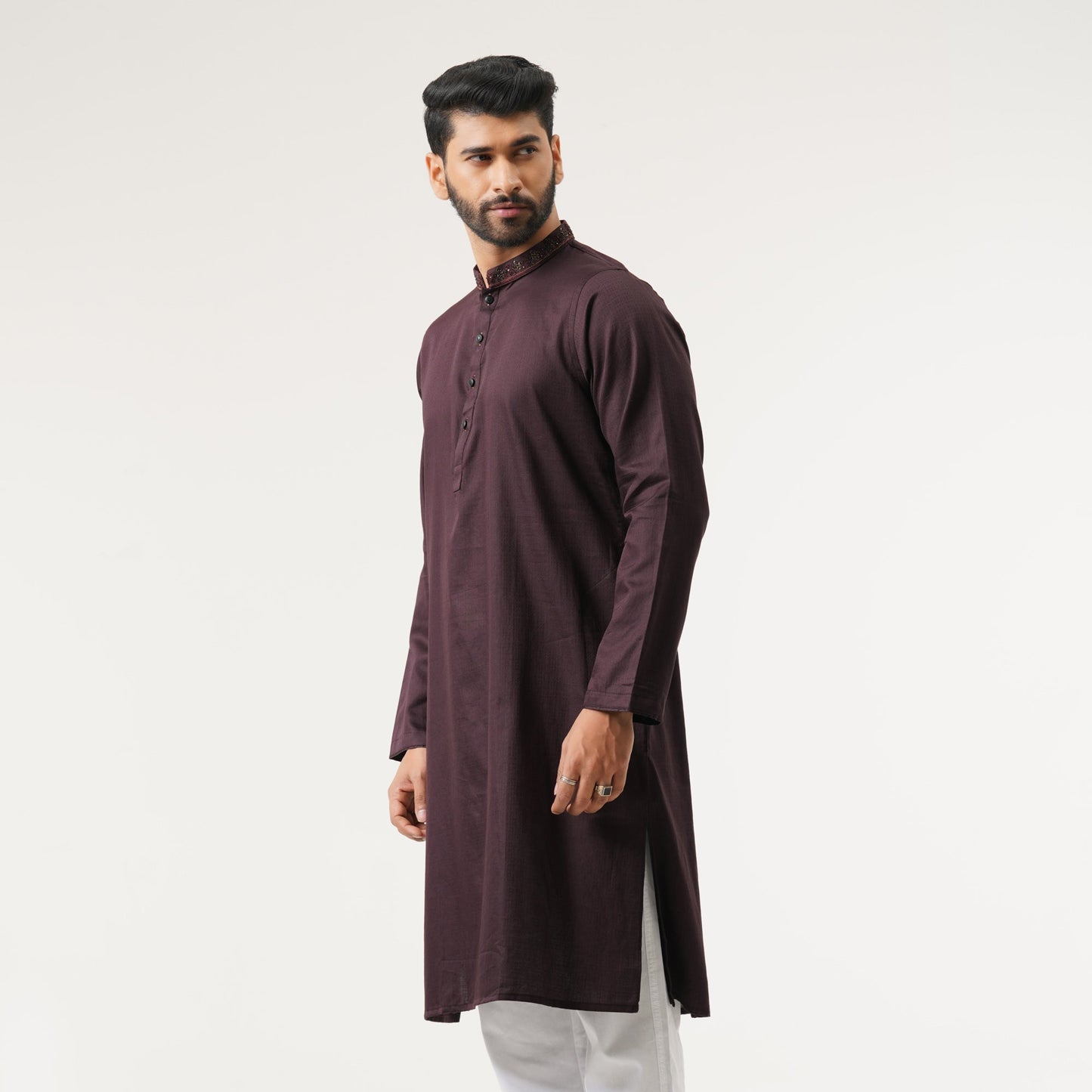 Mens Coffee Karchupi Panjabi