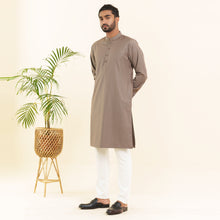 Load image into Gallery viewer, MENS PREMIUM PANJABI- CAMEL

