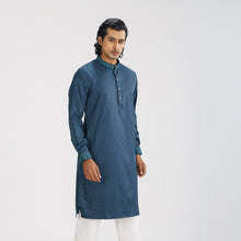 Load image into Gallery viewer, MENS PREMIUM PANJABI-DARK TEAL
