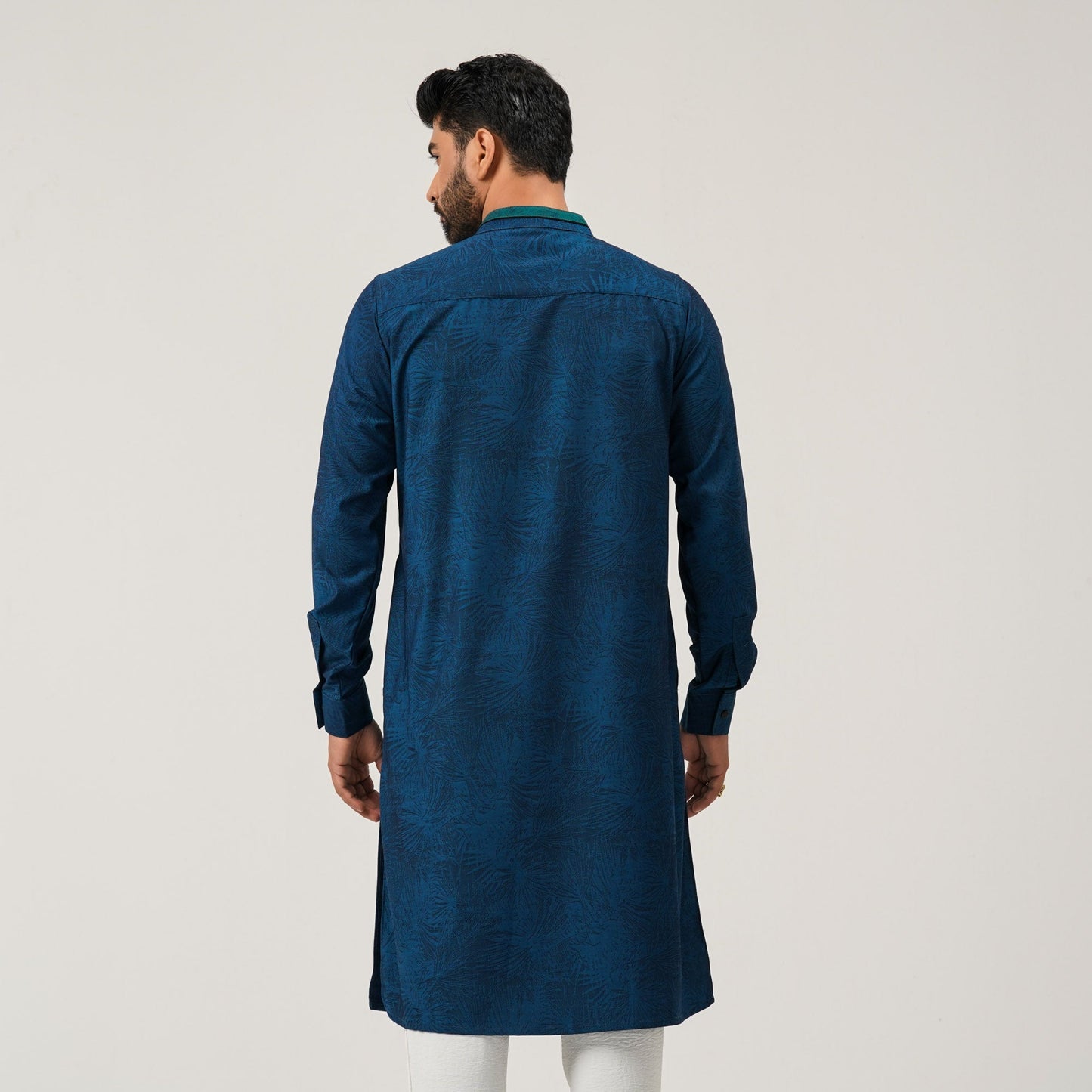 Mens Teal Panjabi
