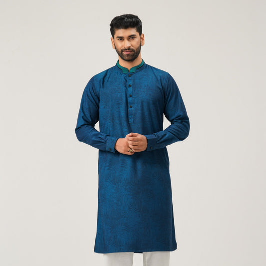 Mens Teal Panjabi