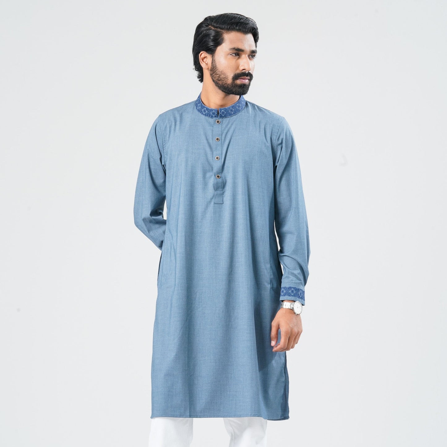 Men Blended Suiting Panjabi