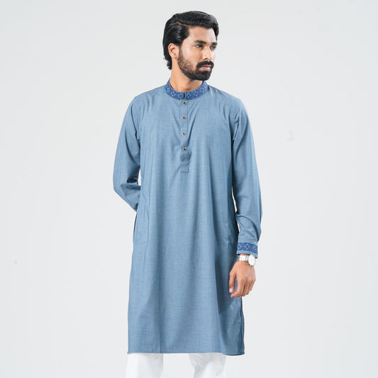 Men Blended Suiting Panjabi