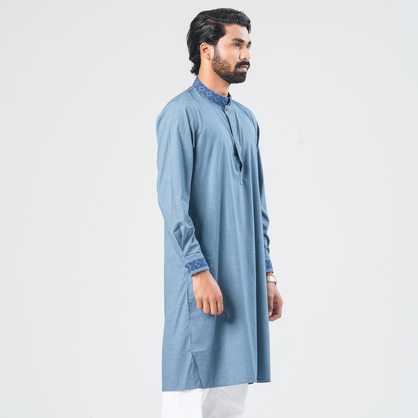 Men Blended Suiting Panjabi