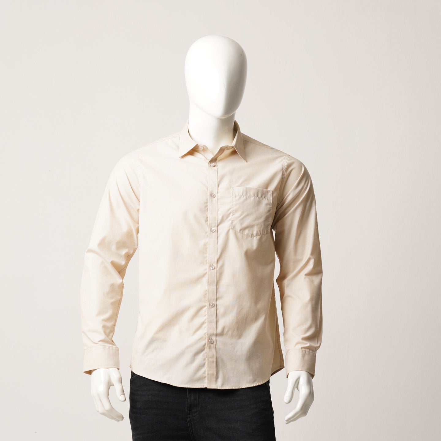 FORMAL SHIRT-YELLOW LIGHT