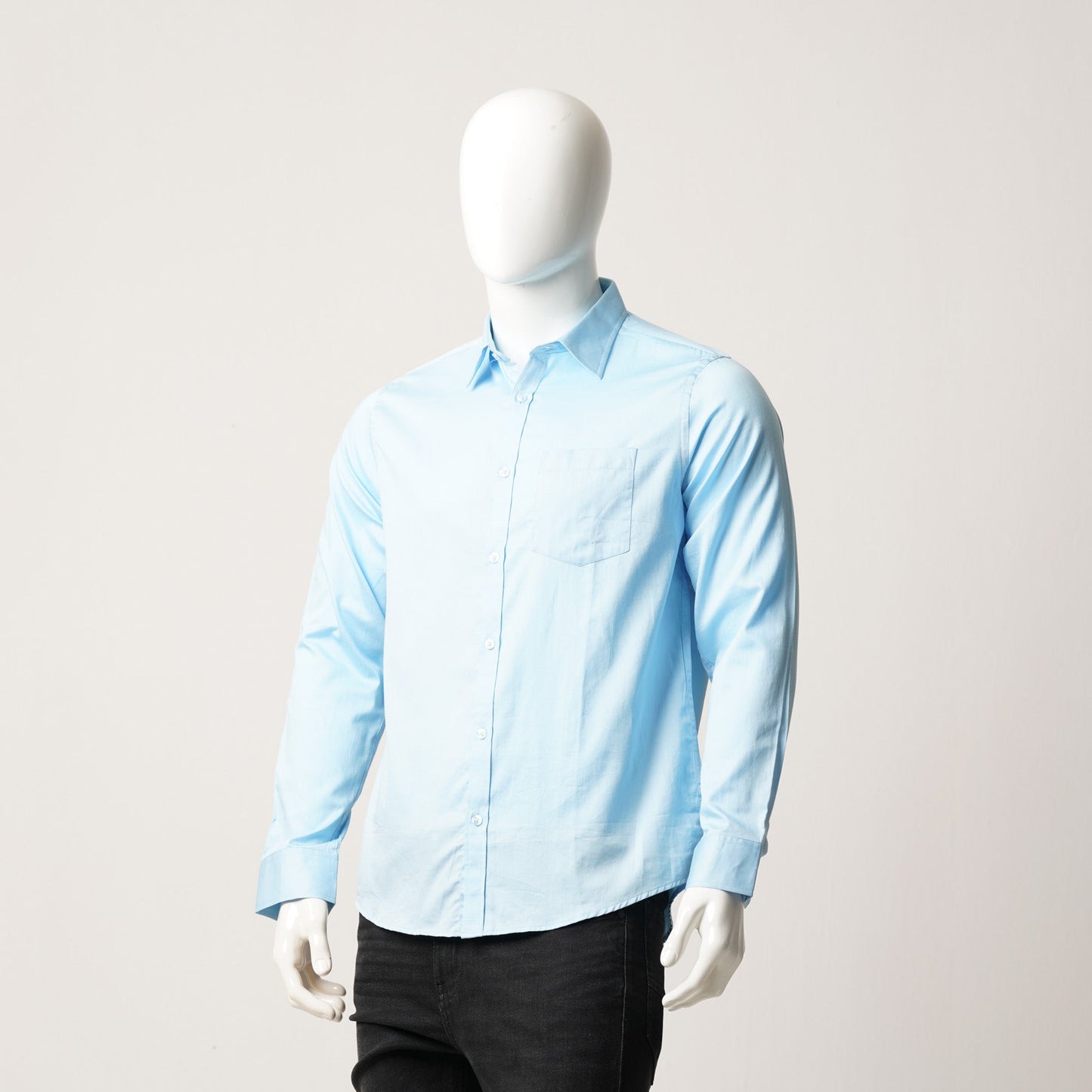 Mens Formal Turkish Blue Shirt