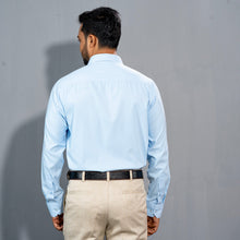 Load image into Gallery viewer, Men&#39;s Sky-Blue Formal Shirt
