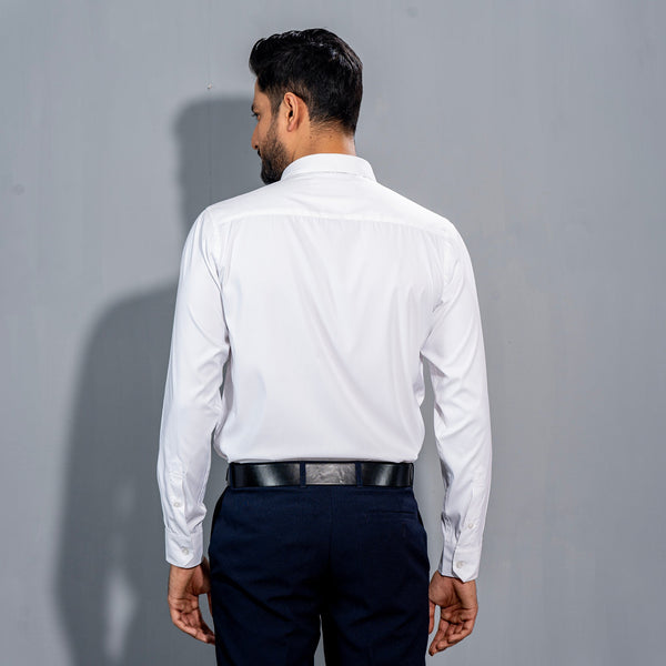 Men's White Formal Shirt