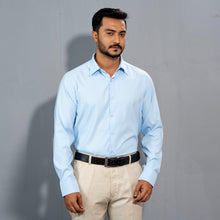 Load image into Gallery viewer, Men&#39;s Sky-Blue Formal Shirt
