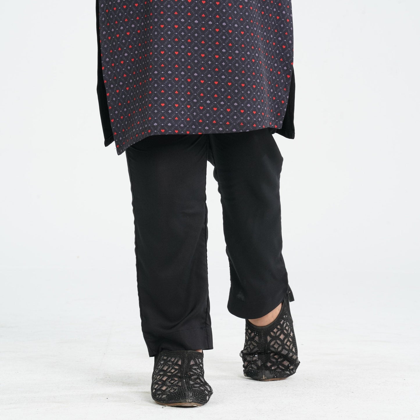 Girl's Blended Silk Two Piece Set