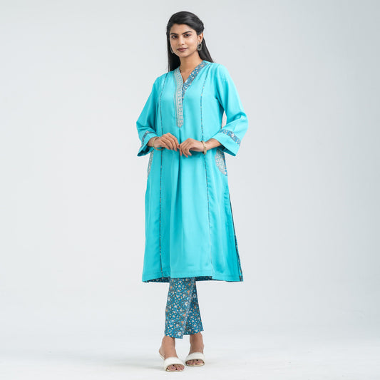 Women's Feroza Georgette Two Piece Set