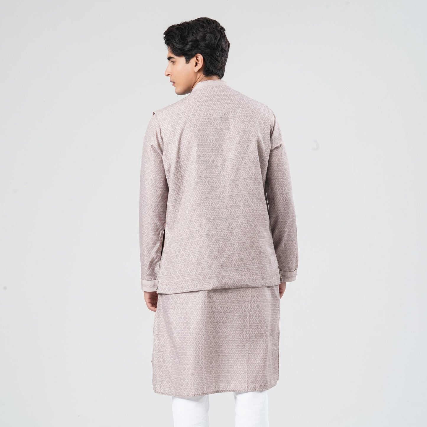 Men's Blended Cotton Two Piece Set