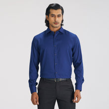 Load image into Gallery viewer, Men’s blue Formal Shirt
