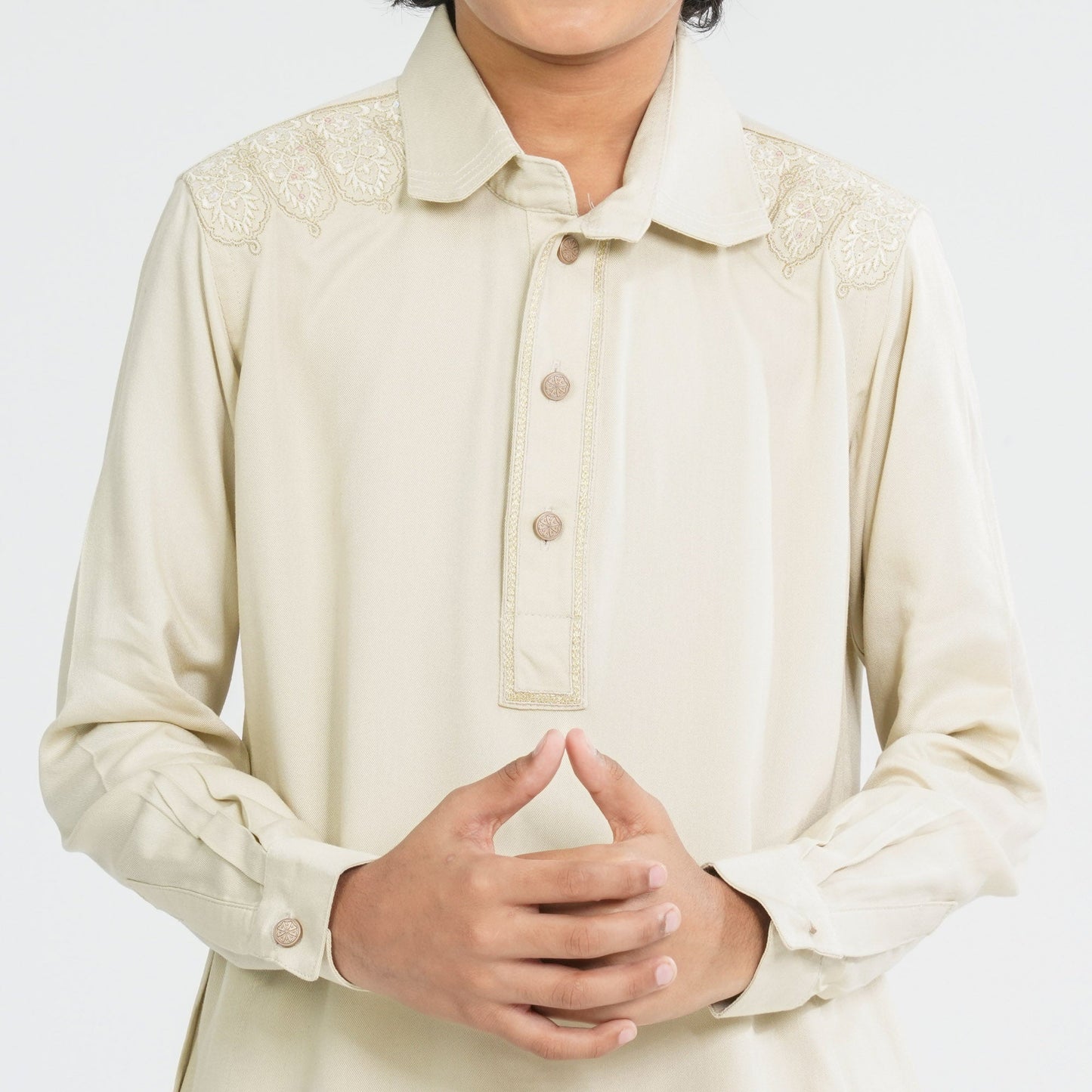 Boy's Viscose Embroidered Kabli
