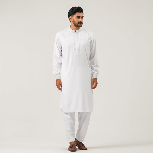 Mens White Kabli