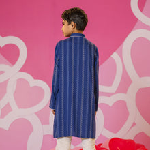 Load image into Gallery viewer, Boy&#39;s Blue Panjabi
