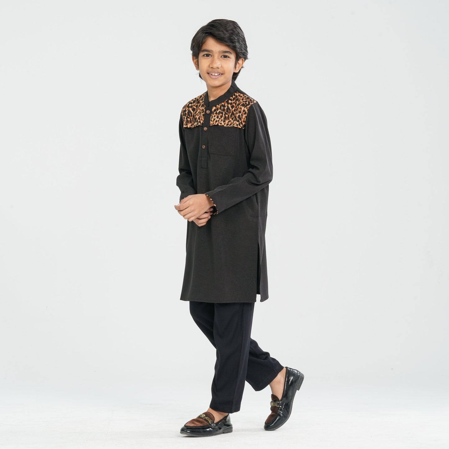 Boy’s Blended Cotton Panjabi