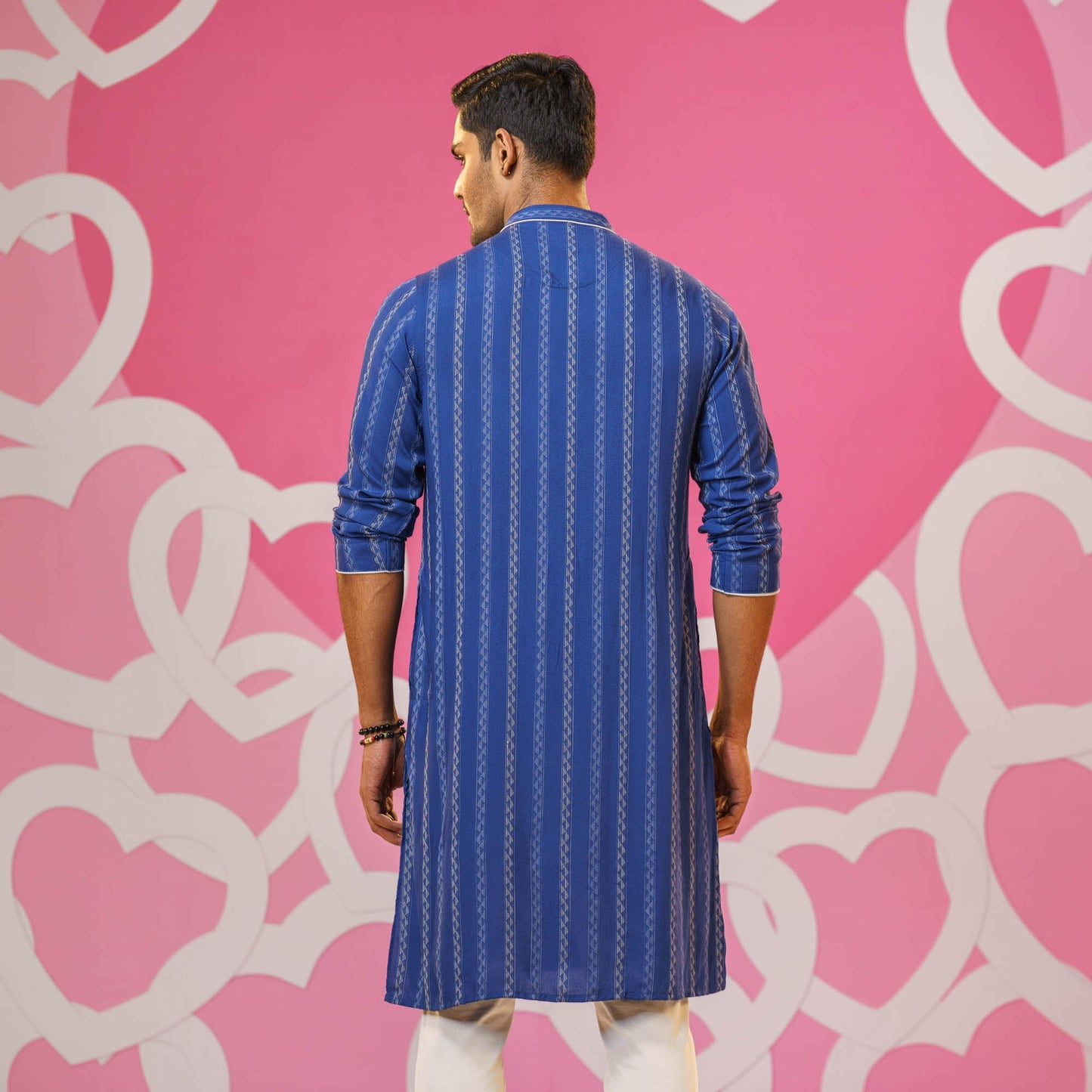 Men's Blue Panjabi